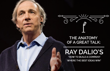 The Anatomy of a TED Talk - Ray Dalio