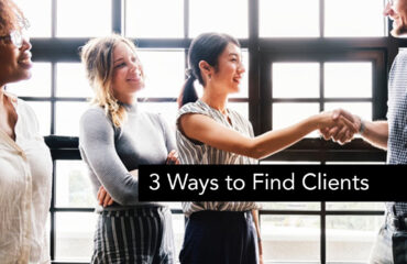 3 Ways to Find Clients